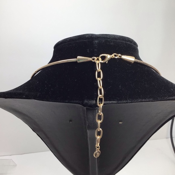 Est 1946 Bluefish Turquoise Blue Beaded Wire Choker Statement Necklace #C1 - Picture 6 of 8